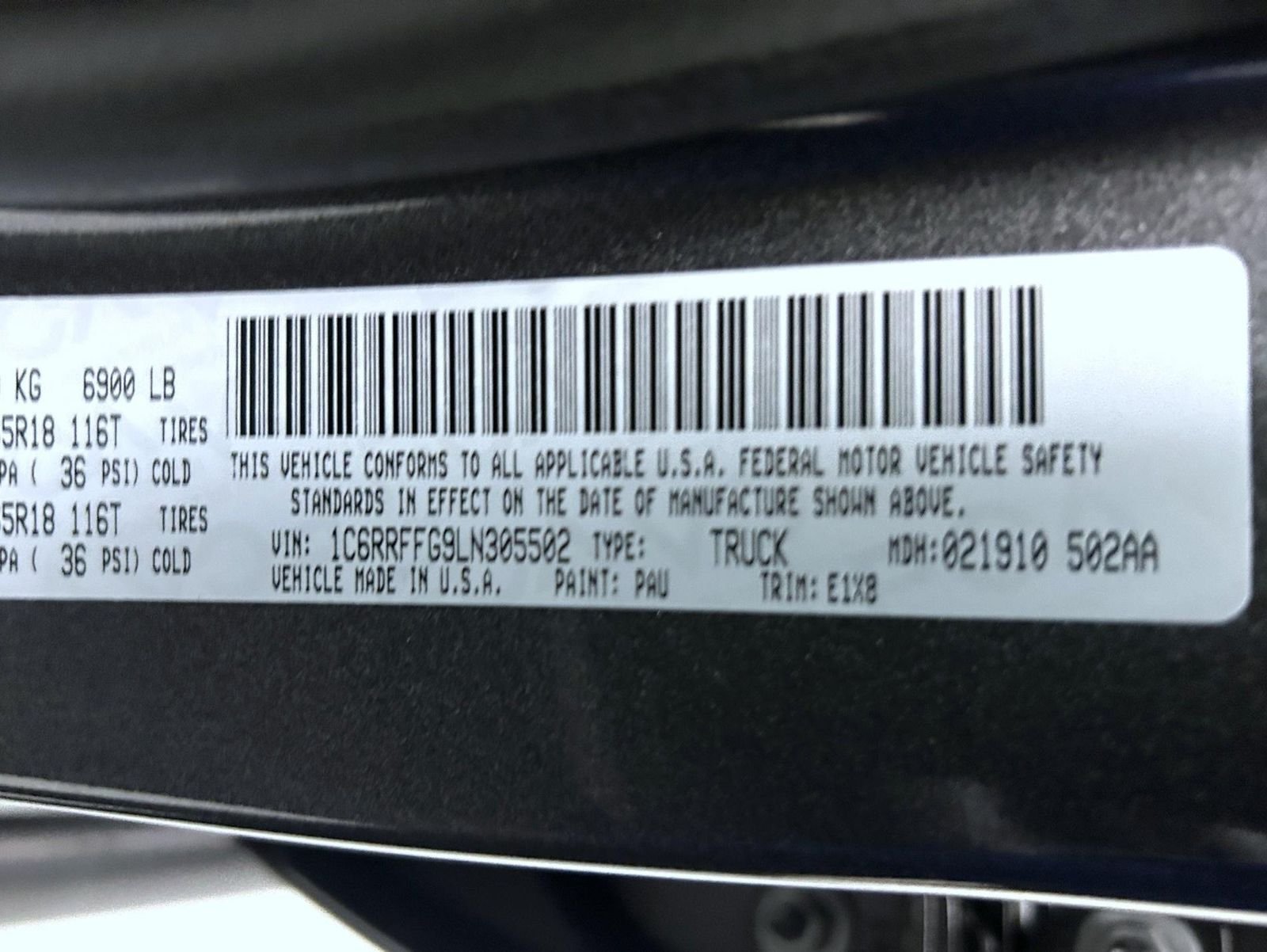 Used 2020 Gray Ram Big Horn/Lone Star image 25