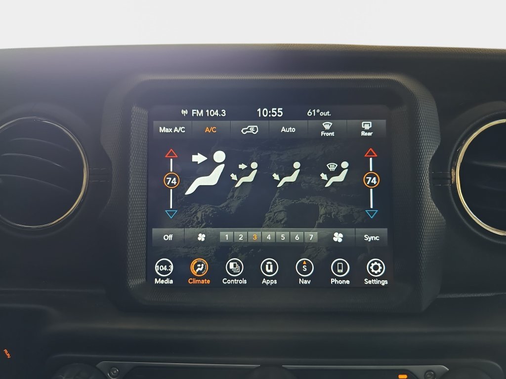 Used 2021 White Jeep Unlimited Sahara High Altitude image 22