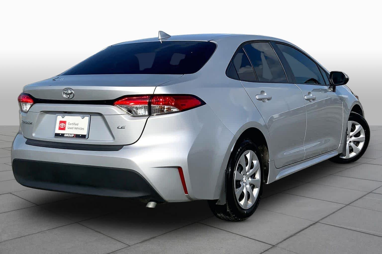 Used 2024 Classic Silver Metallic Toyota LE image 13