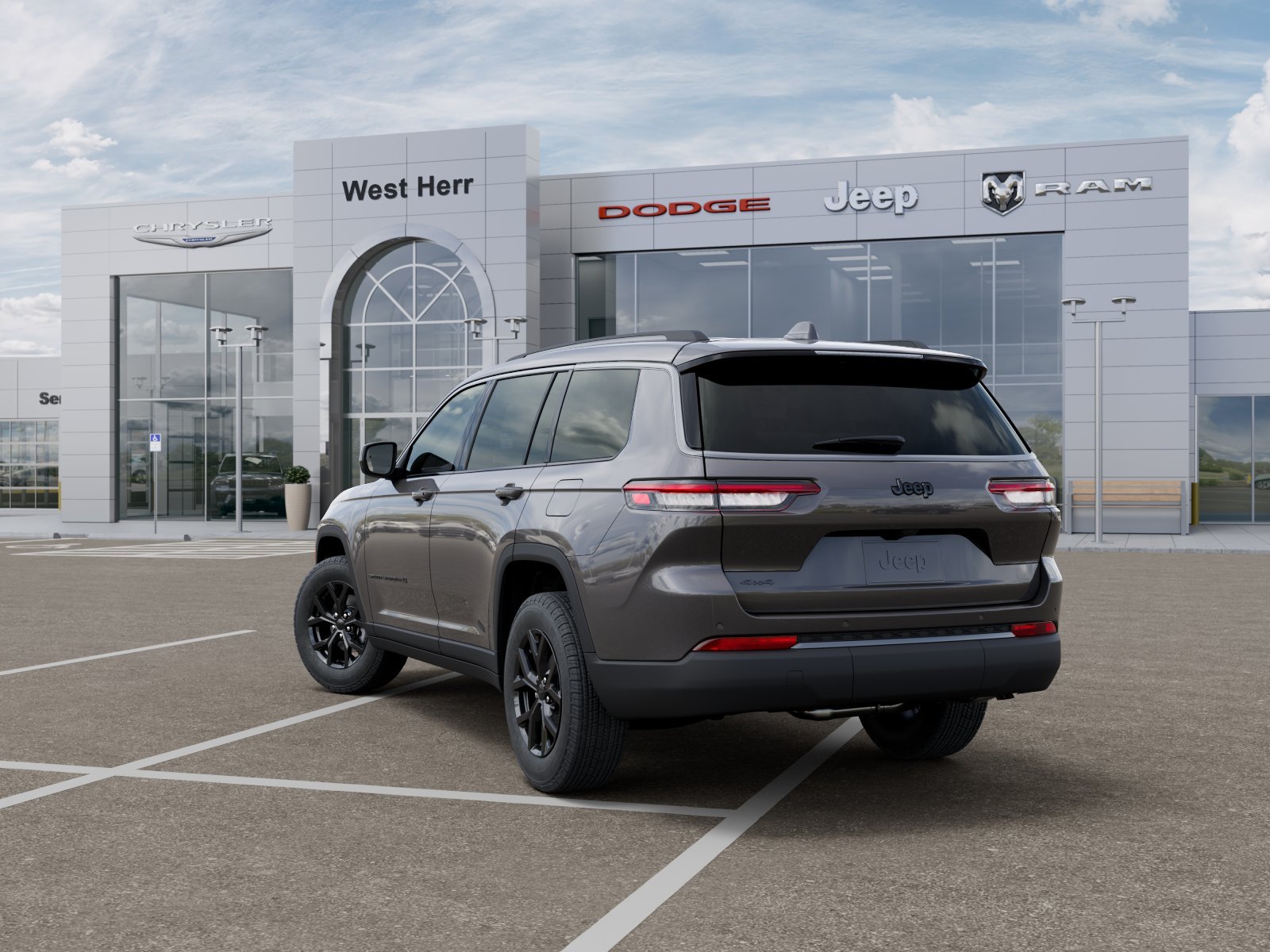 New 2026 Baltic Gray Metallic Clear-Coat Exterior Paint Jeep Laredo image 15