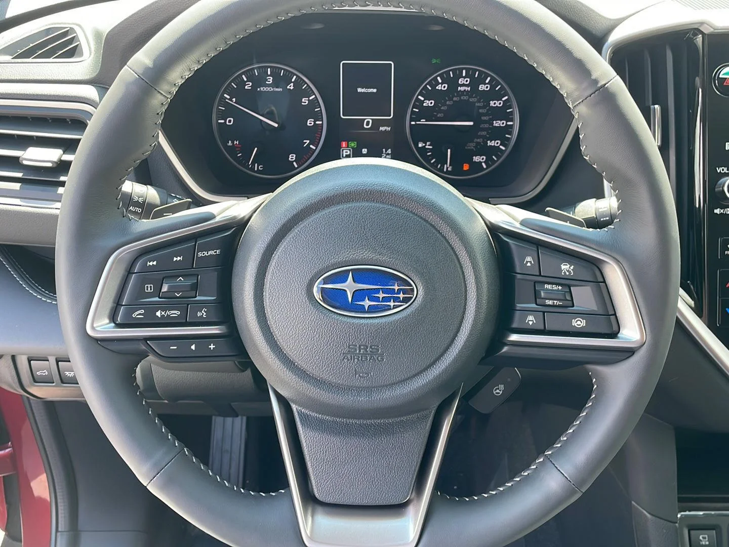 New 2026 Crimson Red Pearl Subaru Touring image 13
