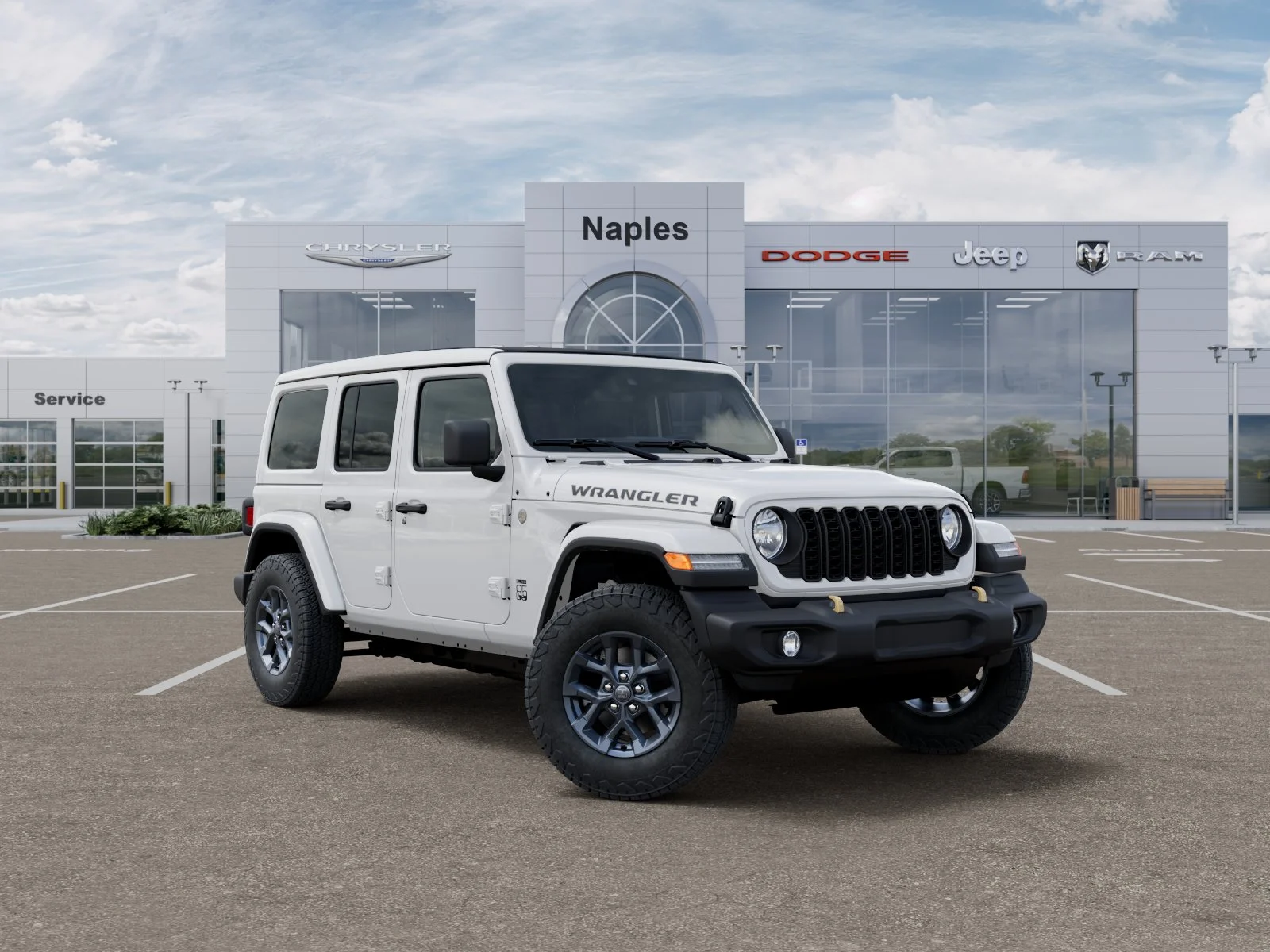 New 2026 Bright White Clear-Coat Exterior Paint Jeep 85th Anniversary image 31