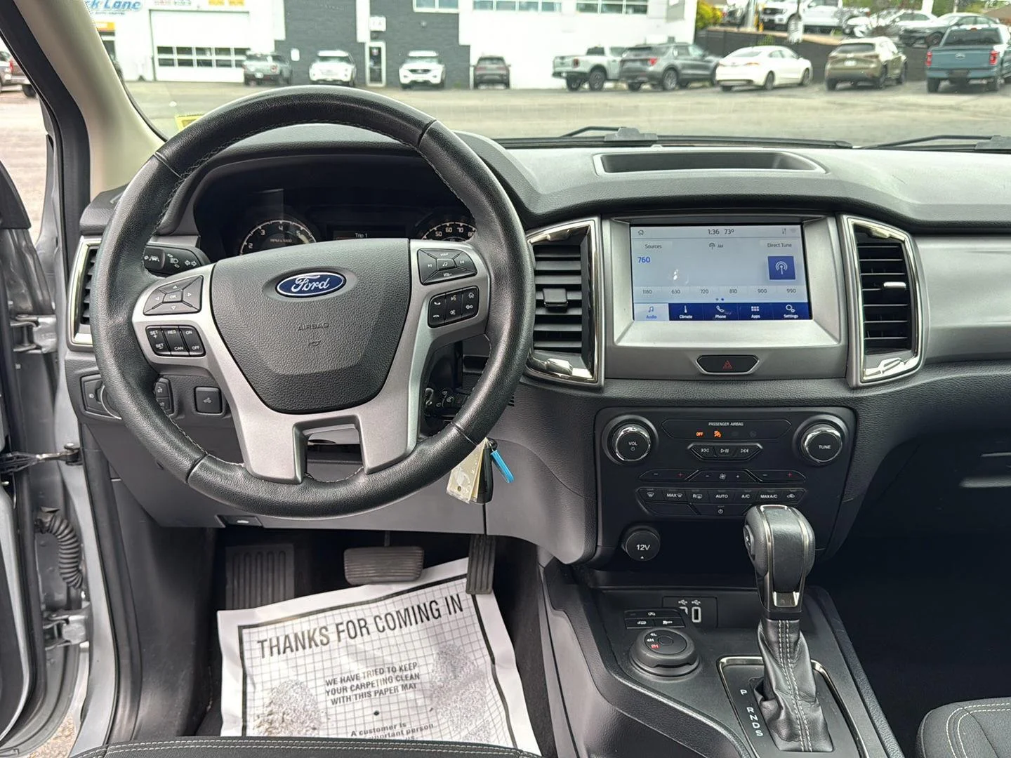 Used 2022 Iconic Silver Ford XLT image 2