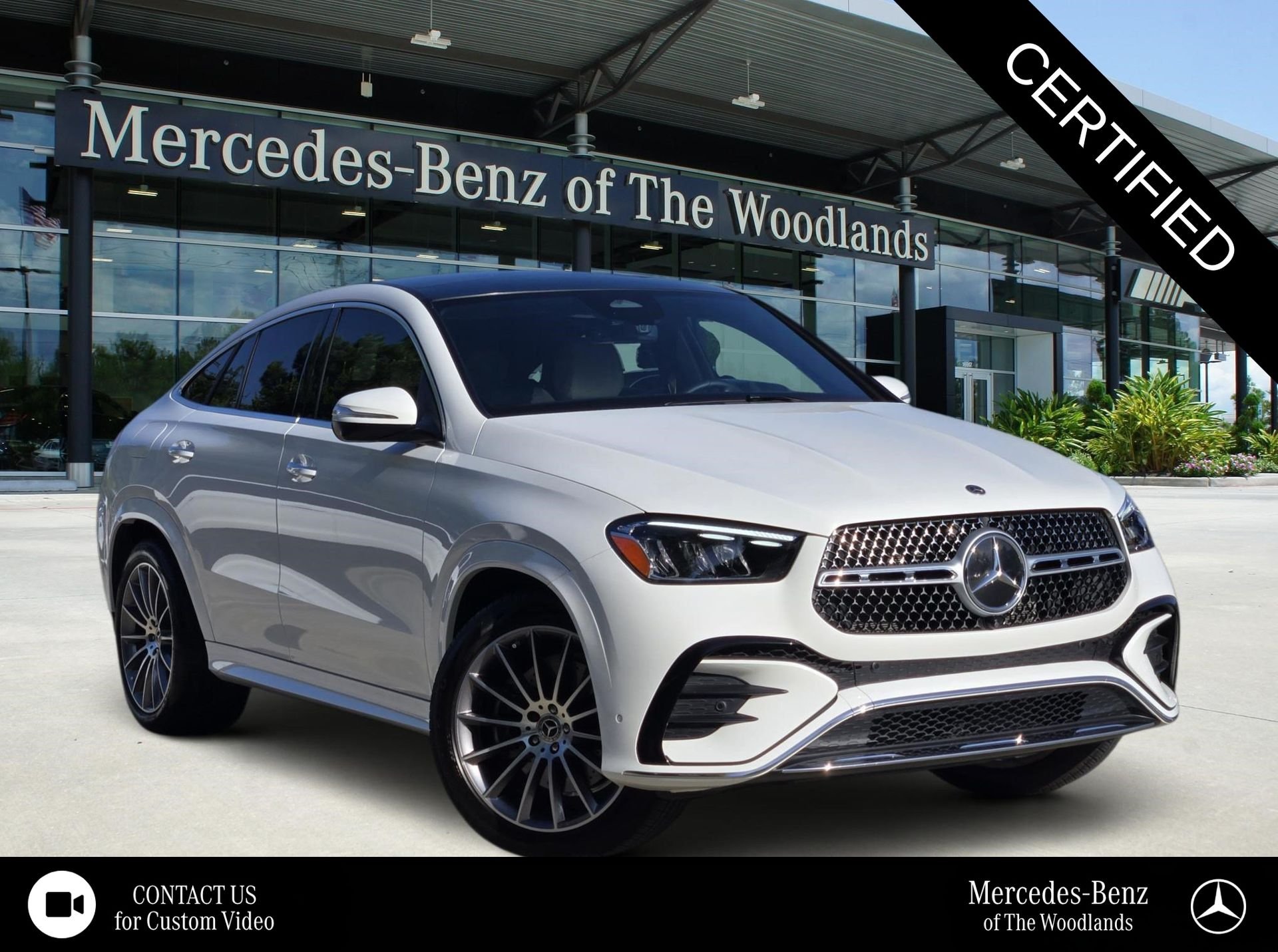 Certified Used 2026 Cirrus Silver Mercedes-Benz GLE 450 Coupe image 1