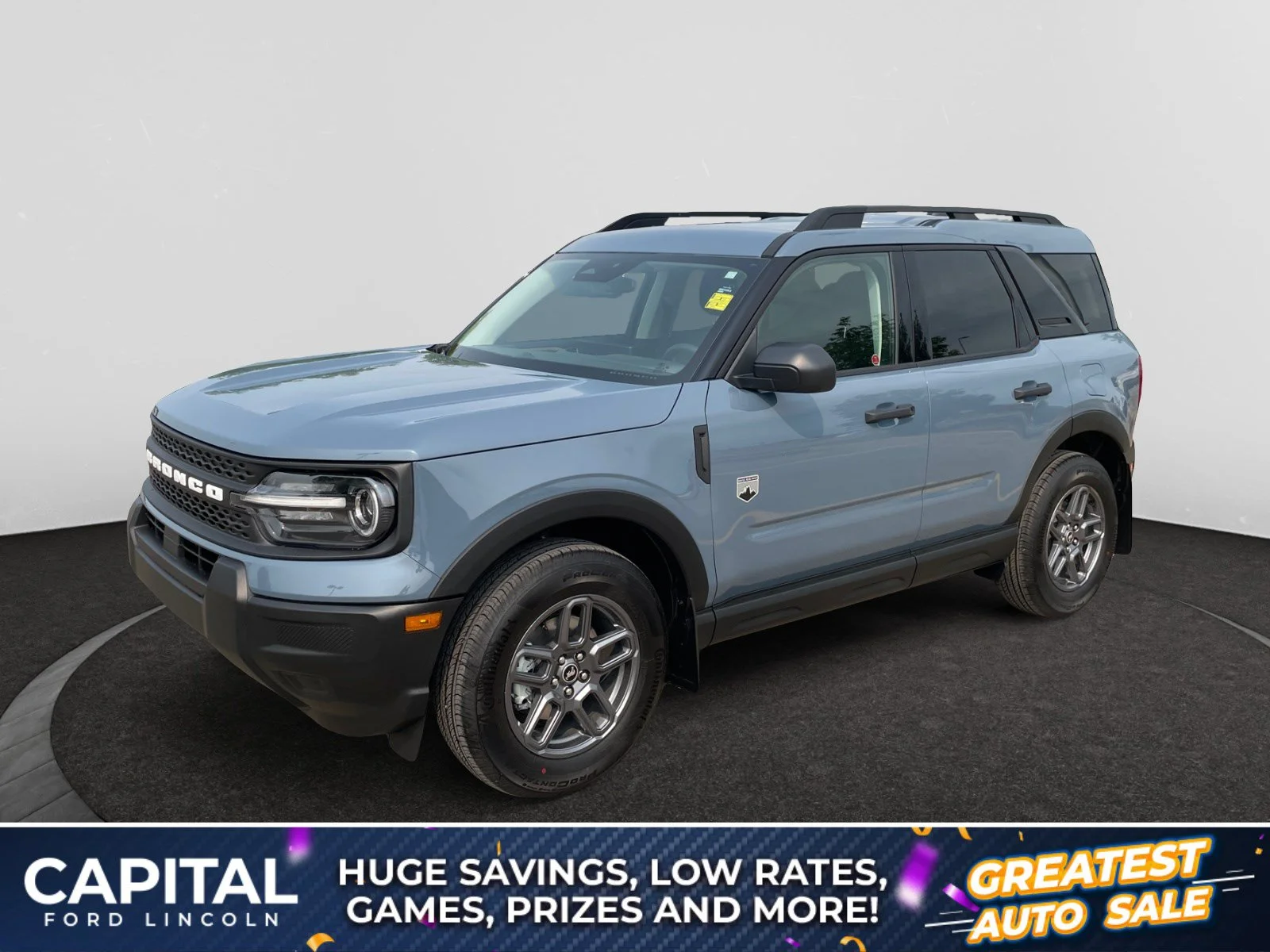 New 2026 Azure Grey Metallic Tri-Coat Ford Big Bend image 1