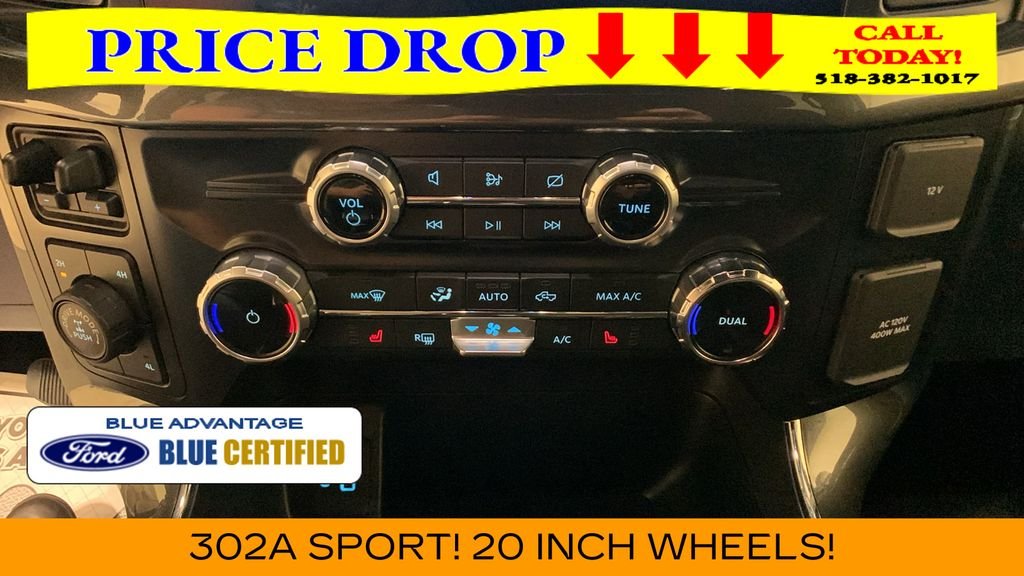 Certified Used 2022 White Metallic Ford XLT image 42