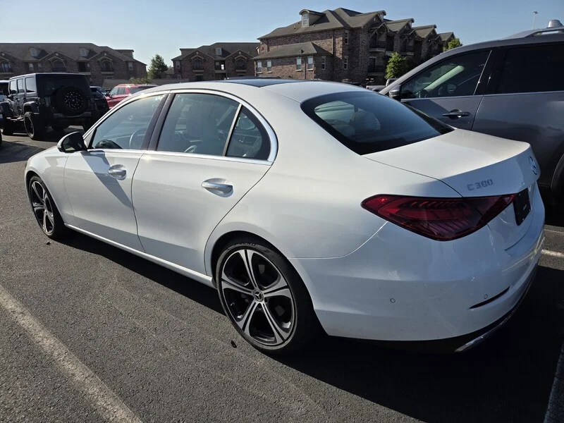 Used 2025 WHITE MERCEDES-BENZ C 300 4MATIC® SEDAN image 9