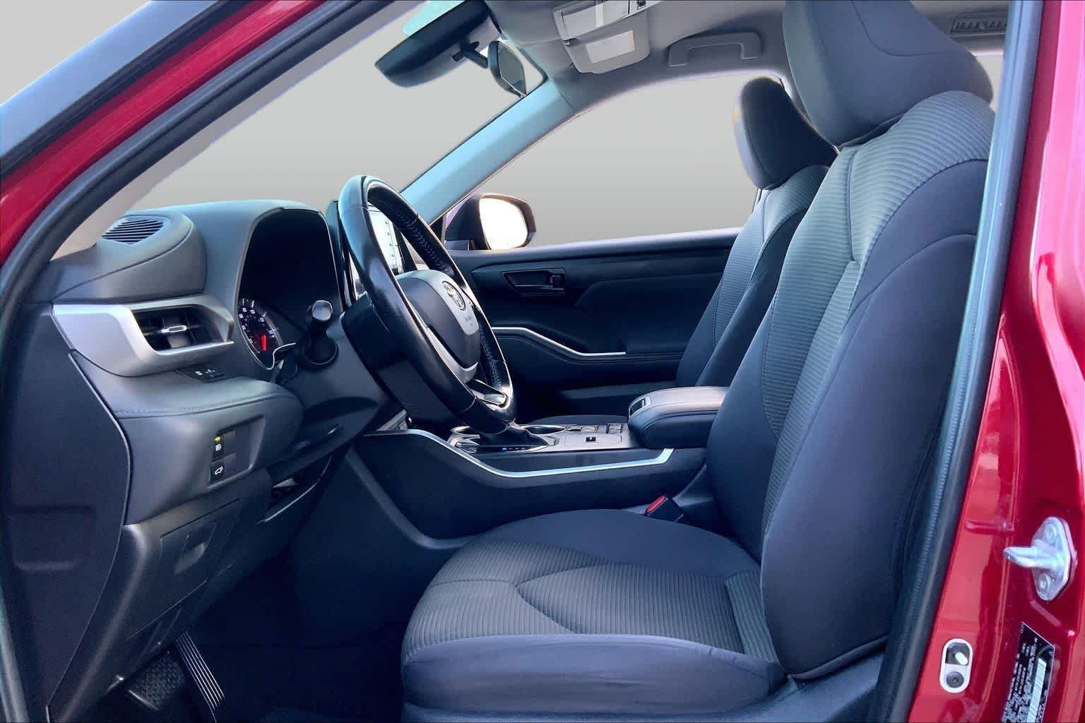 Used 2022 Ruby Flare Pearl Toyota LE image 8