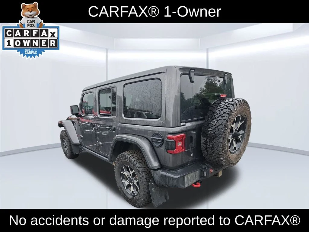 Used 2018 Gray Jeep Unlimited Rubicon image 3