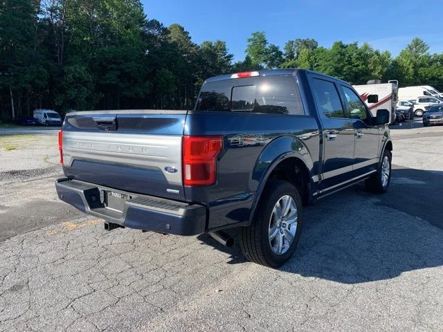 Used 2019 Blue Jeans Metallic Ford Platinum image 9
