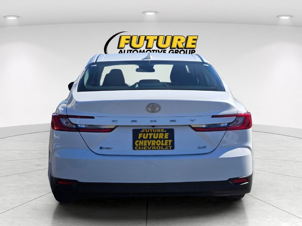 Used 2025 White Toyota LE image 5