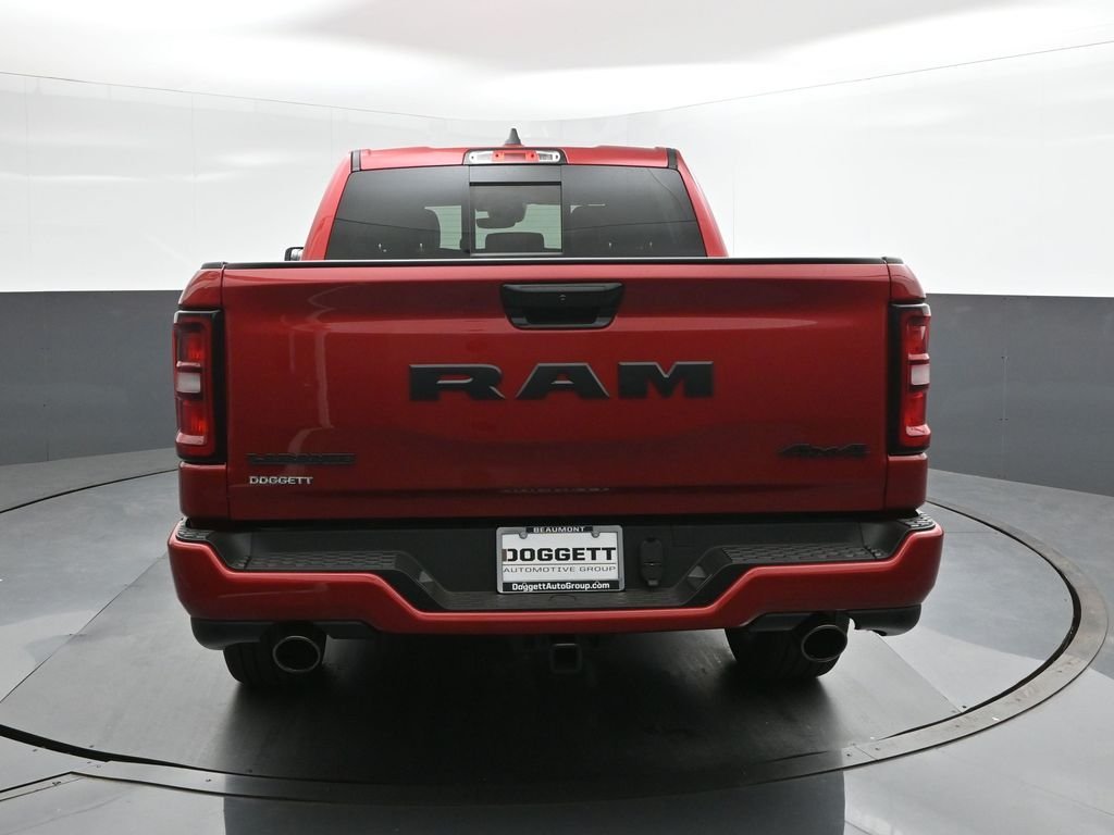 New 2026 Molten Red Pearl-Coat Exterior Paint RAM Laramie image 8