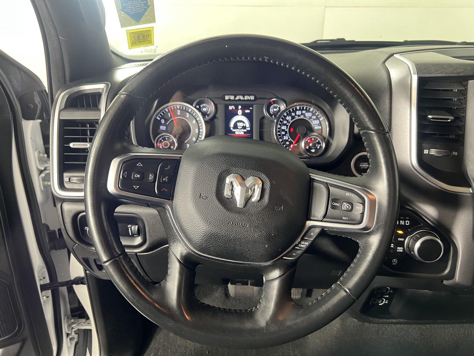Used 2024 Bright White Clearcoat Ram Big Horn image 35