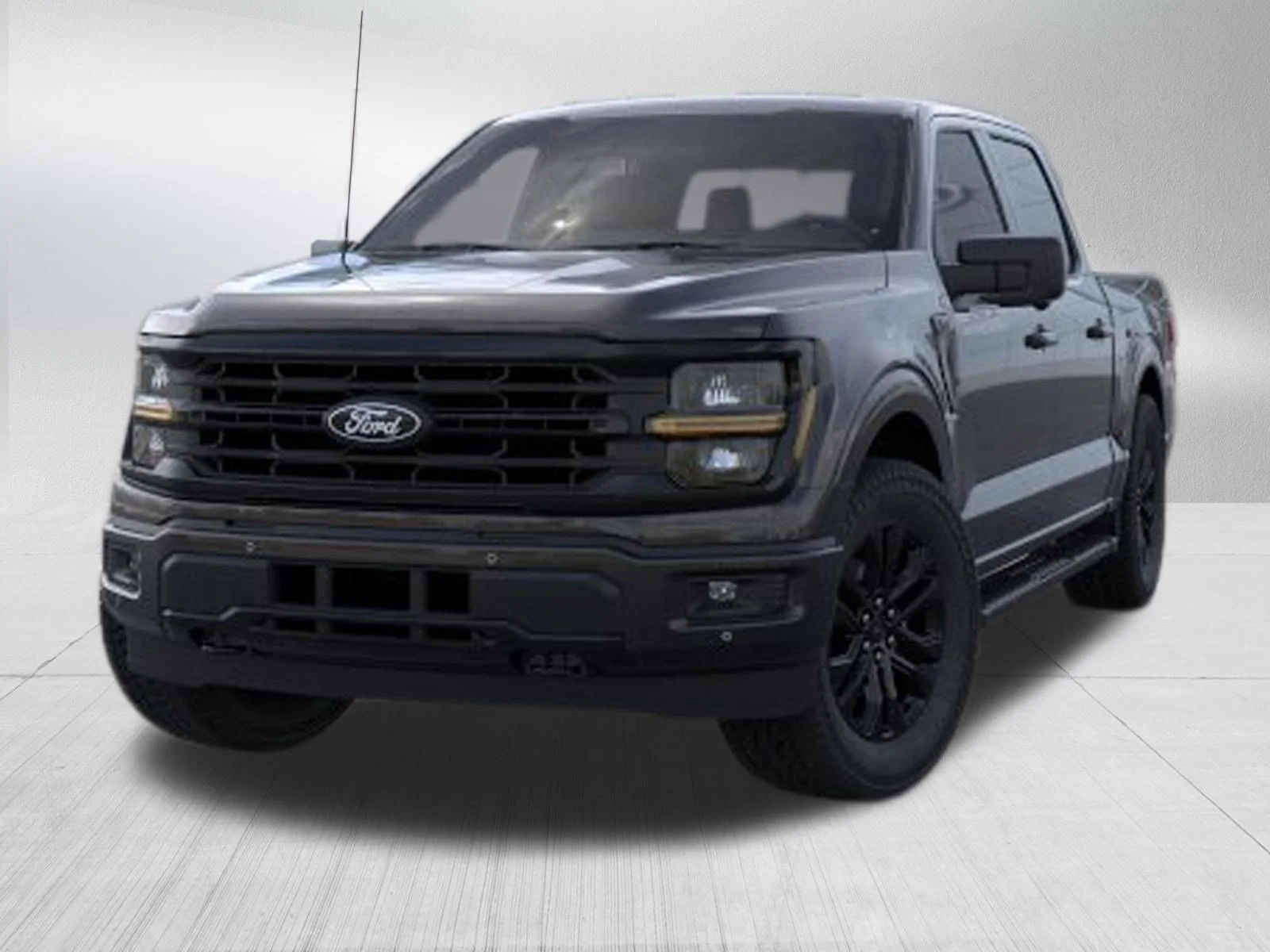 New 2026 Agate Black Metallic Ford XLT image 2
