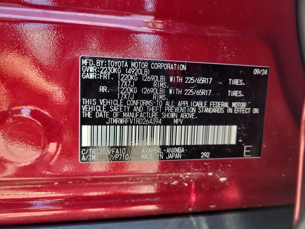 Certified Used 2024 Red Toyota XLE image 33