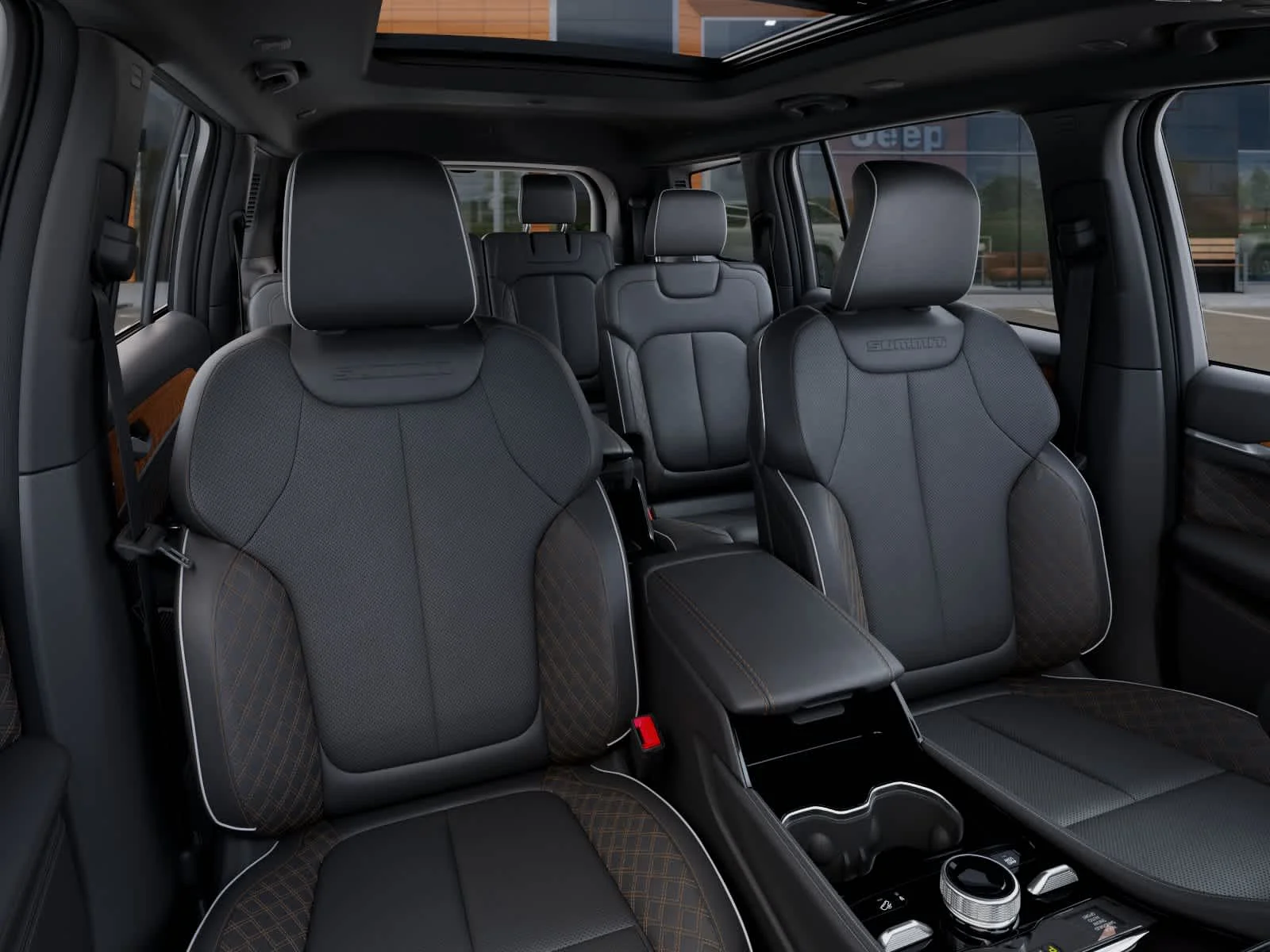 New 2026 Bright White Clearcoat Jeep Summit image 16
