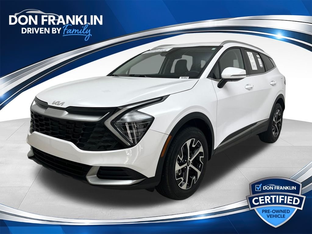Used 2024 White Kia EX image 1