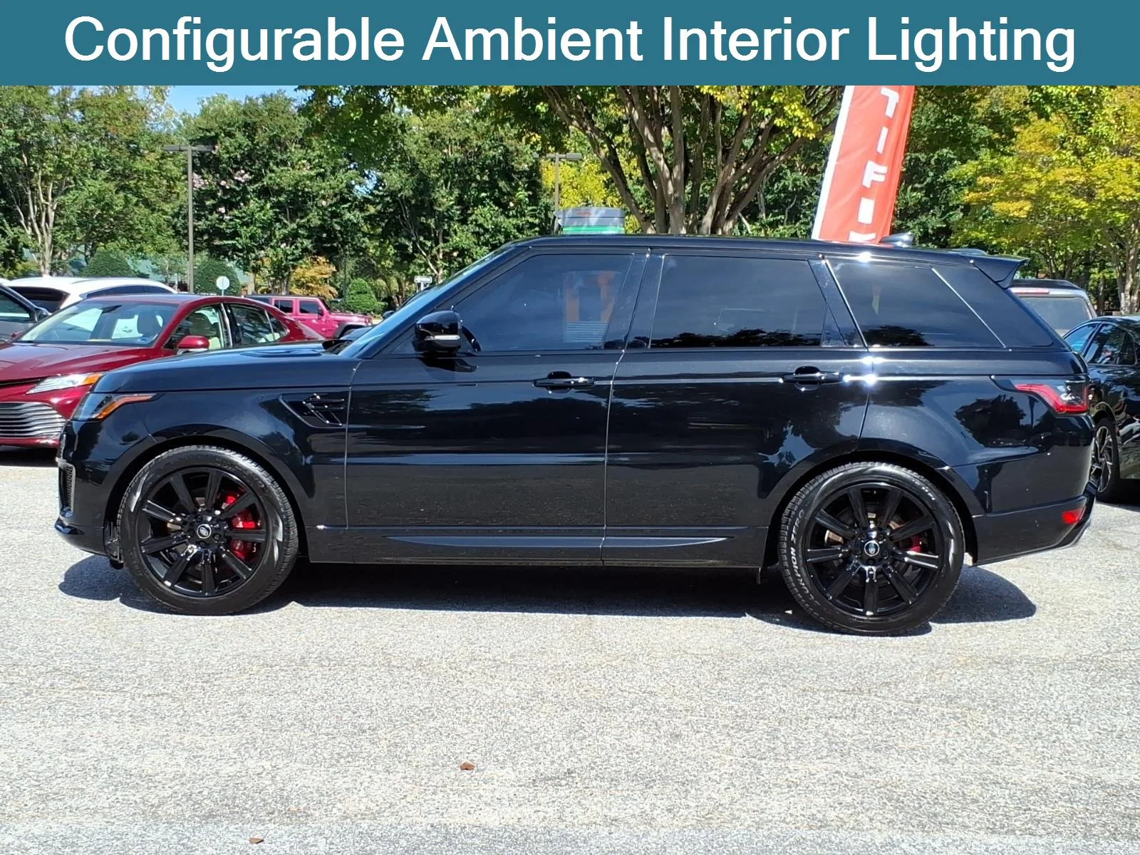 Used 2022 Santorini Black Metallic Land Rover HST image 3
