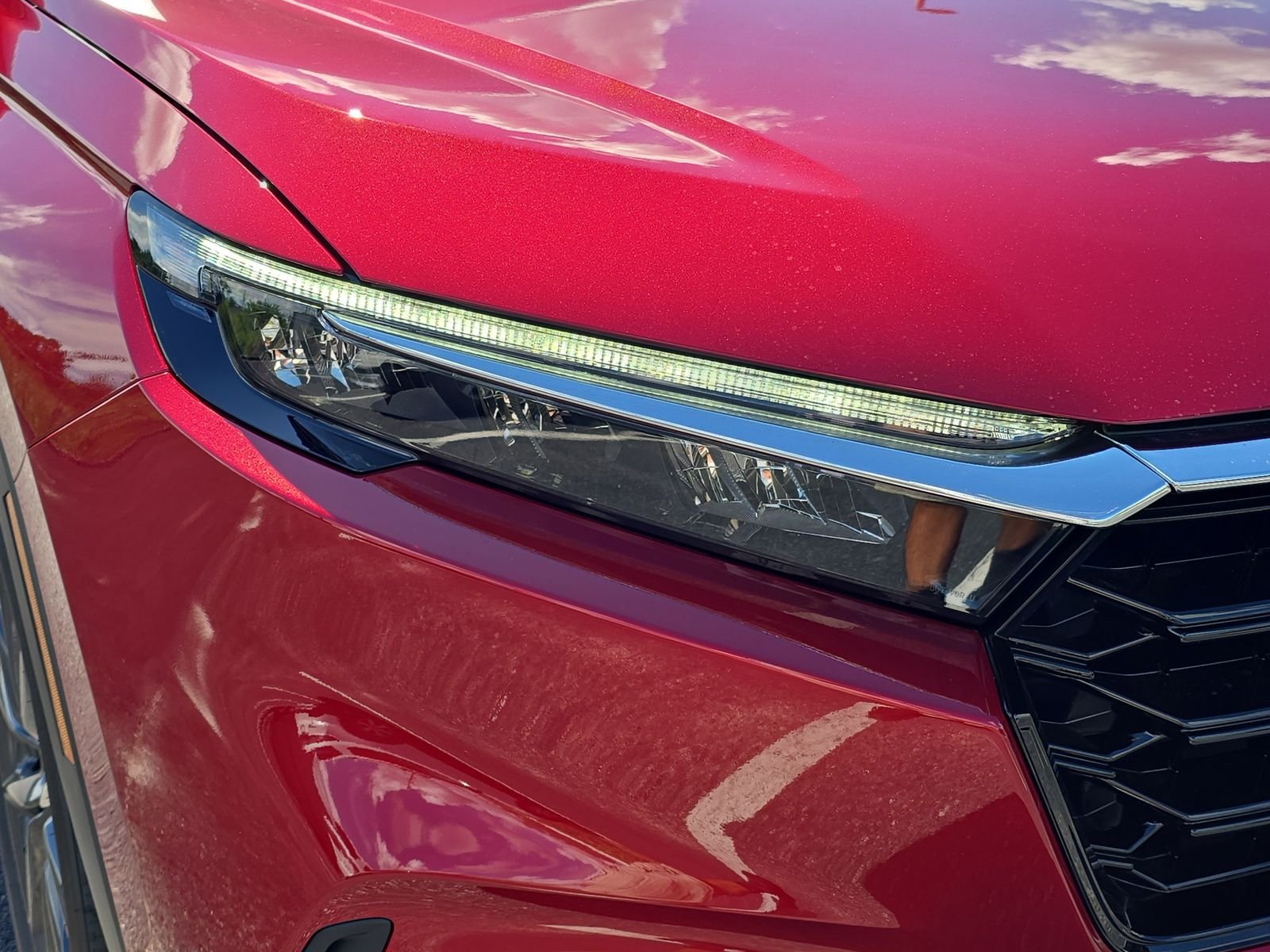 New 2026 Radiant Red Metallic Honda EX-L image 8