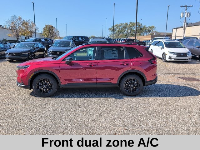 New 2027 Radiant Red Metallic Honda Sport Hybrid AWD image 3