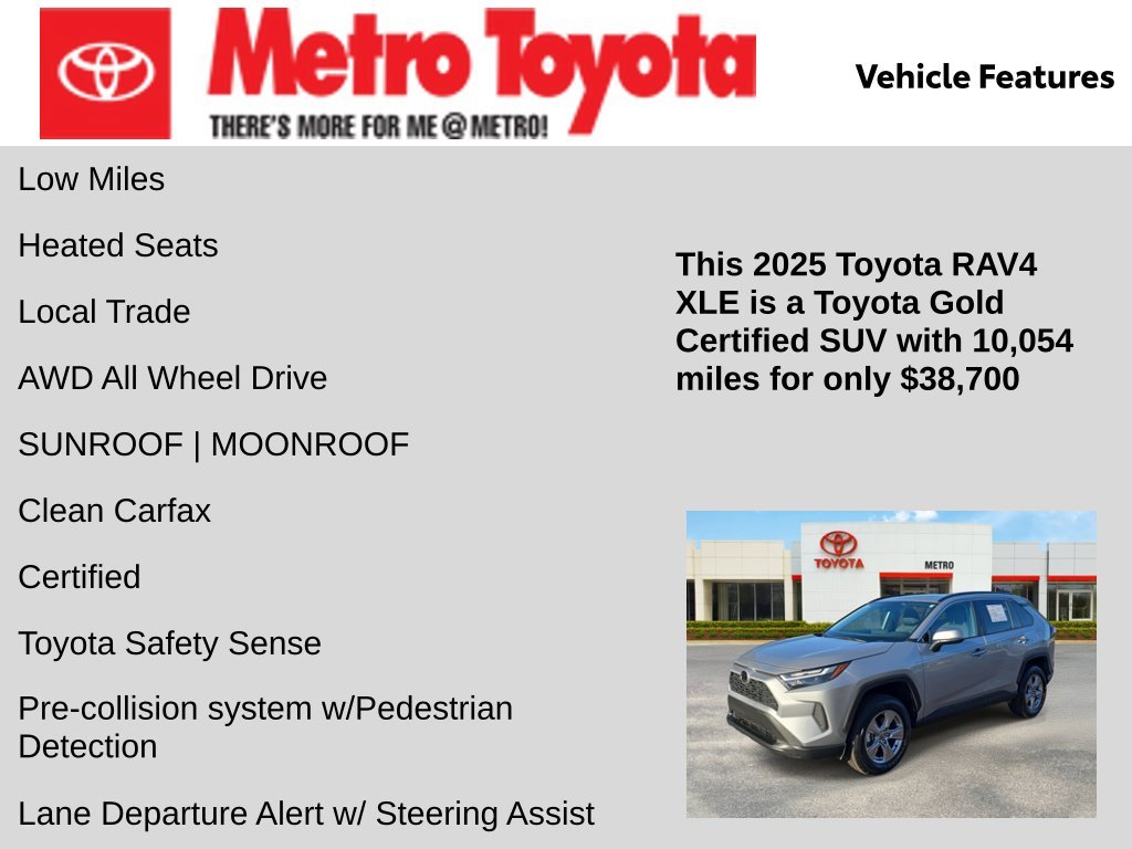 Certified Used 2025 Silver Toyota XLE image 6