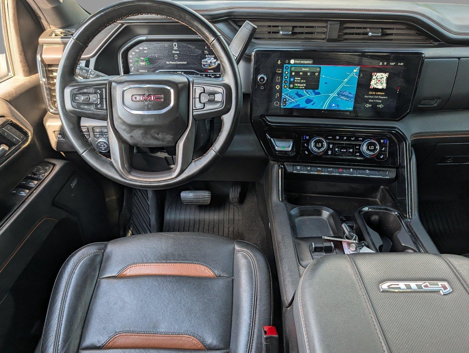 Used 2025 Summit White GMC AT4 image 32