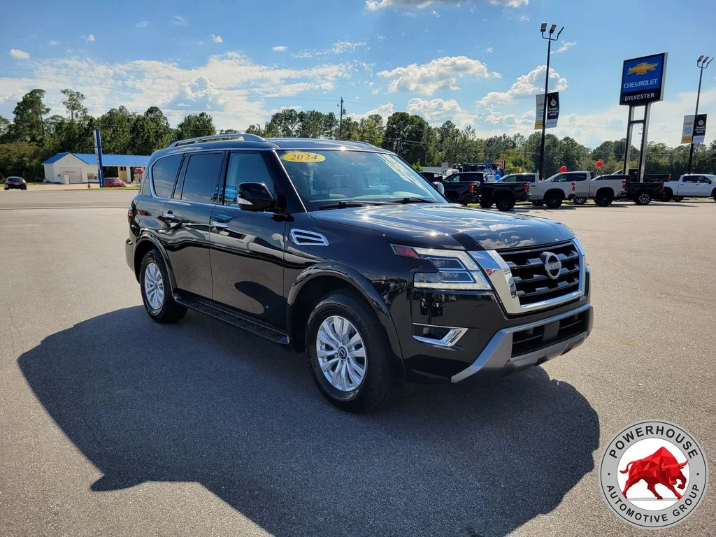 Used 2024 Black Nissan SV image 9