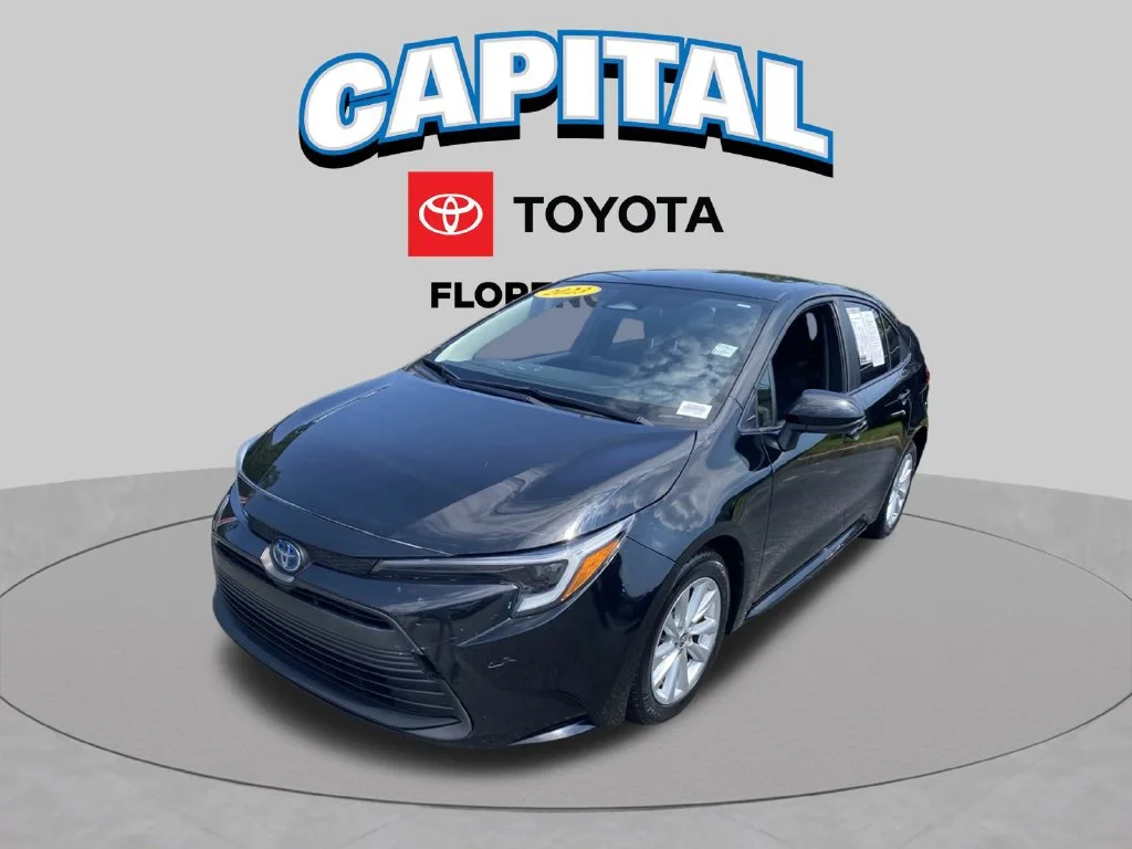 Used 2023 Black Toyota LE image 2
