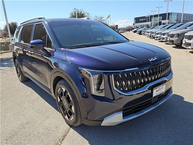 Used 2025 Deep Chroma Blue KIA EX Passenger image 6