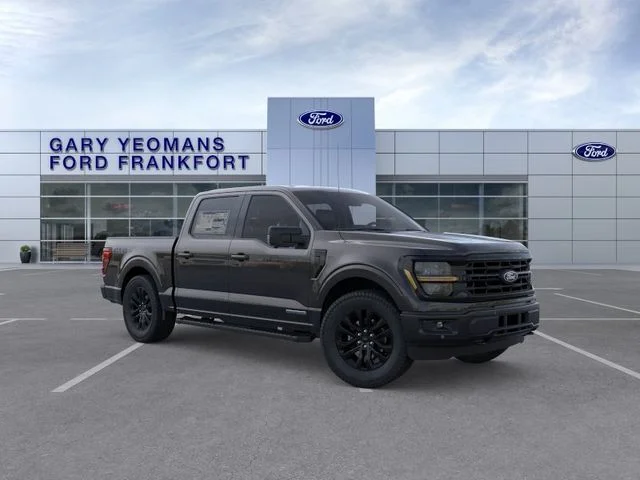 New 2026 Agate Black Metallic Ford XLT image 7