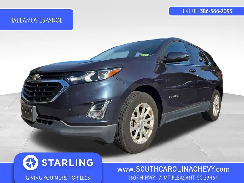 Used 2019 STORM BLUE METALLIC Chevrolet LT image 1