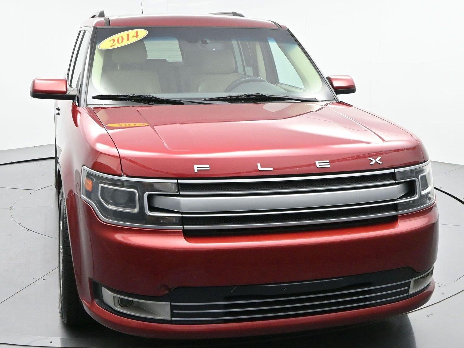 Used 2014 Ruby Red Metallic Tinted Clearcoat Ford Limited image 2