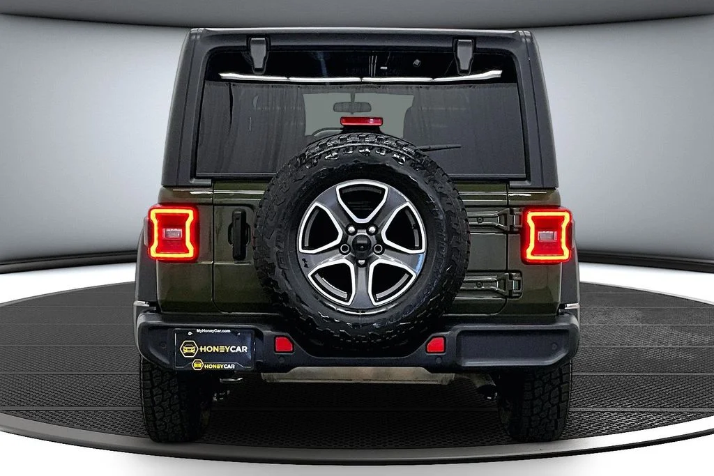 Used 2021 Green Jeep Unlimited Sport S image 5