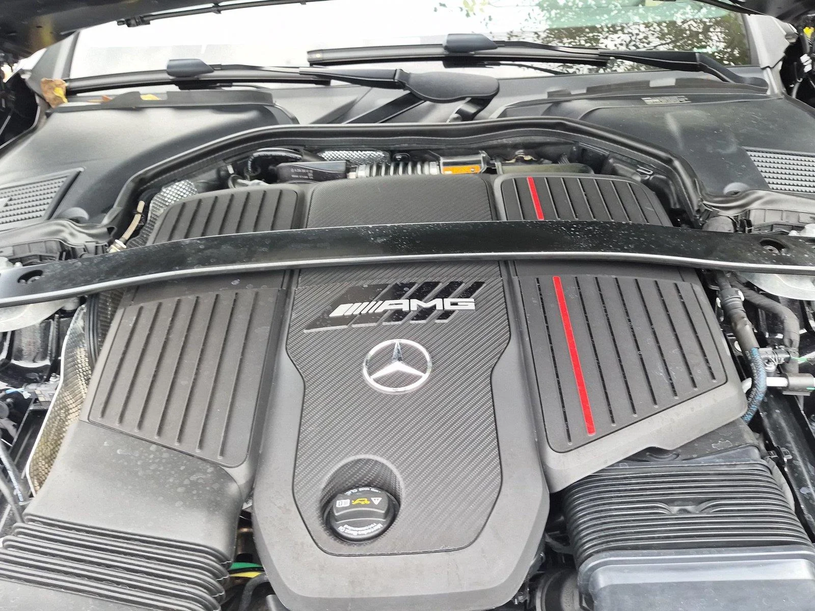 Used 2025 Obsidian Black Metallic Mercedes-Benz AMG® CLE 53 image 30