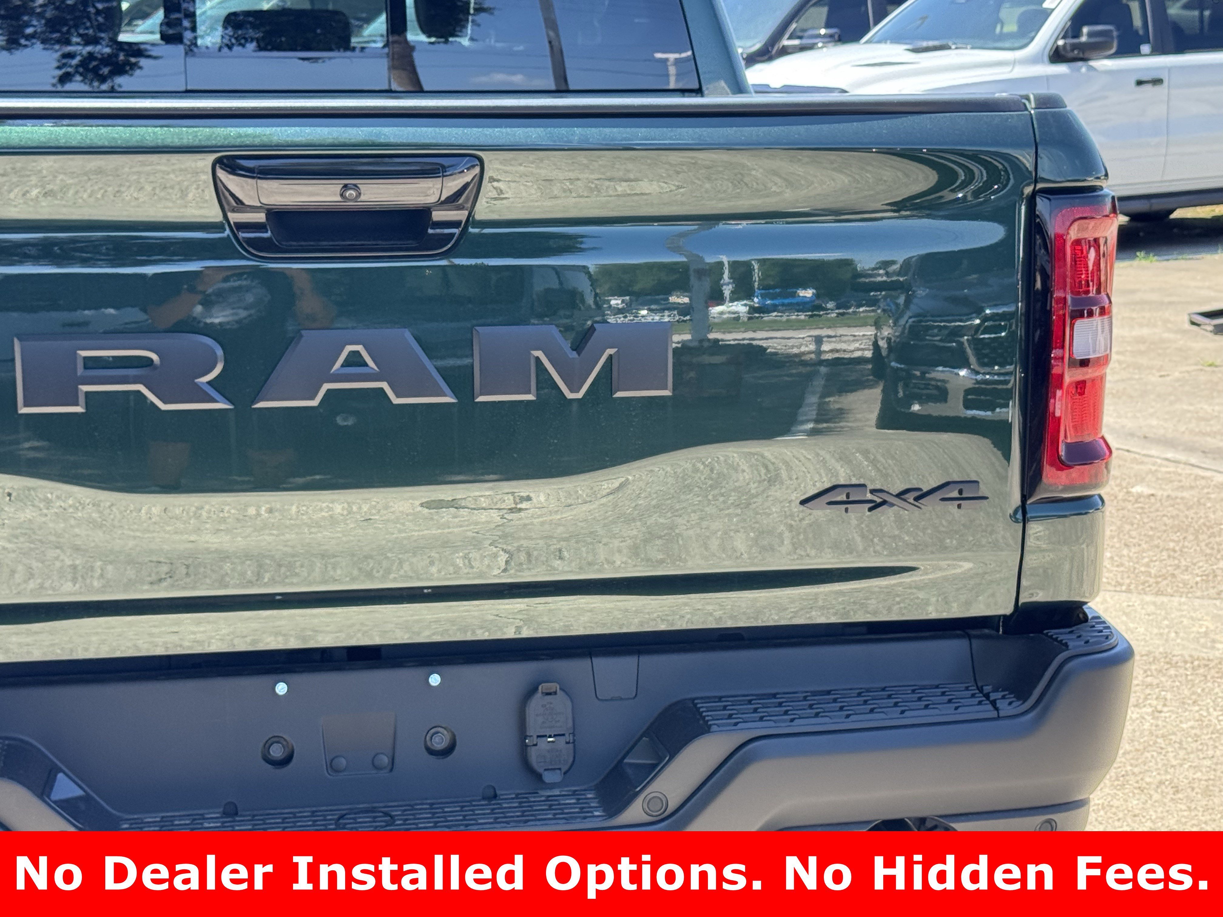 New 2026 Serrano-Green Metallic Exterior Paint RAM Rebel image 9