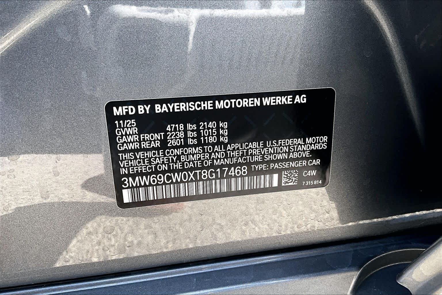 Used 2026 Skyscraper Grey Metallic BMW 330i NA image 35