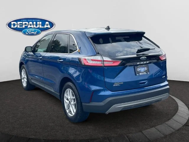 Certified Used 2024 Blue Ford SEL image 4