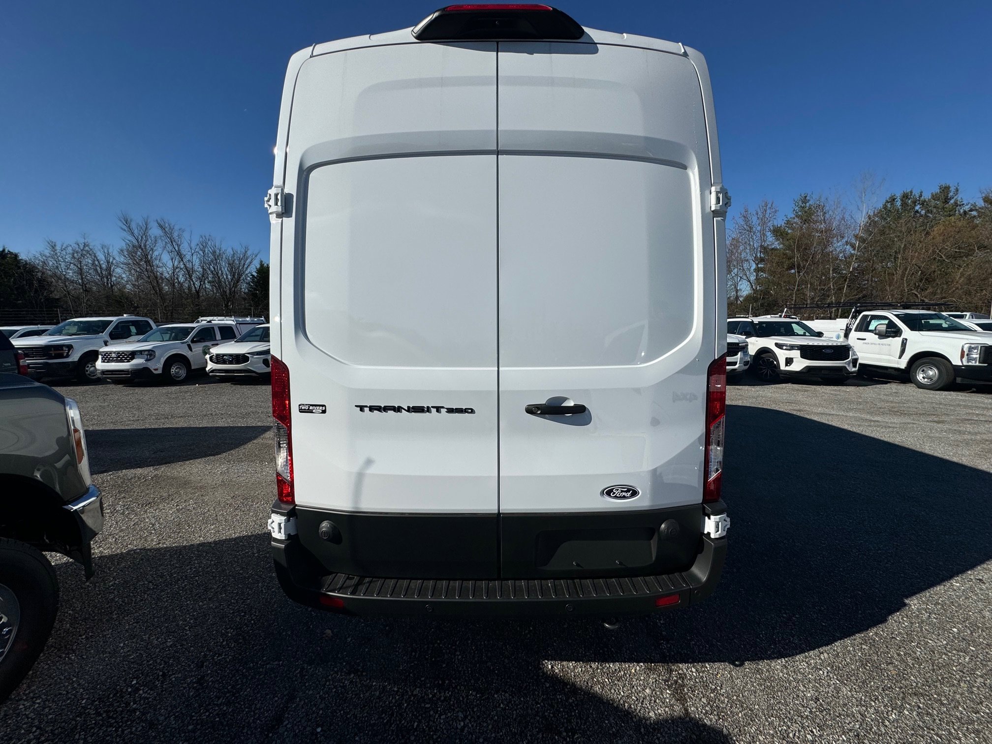 New 2026 Oxford White Ford Cargo Van image 8
