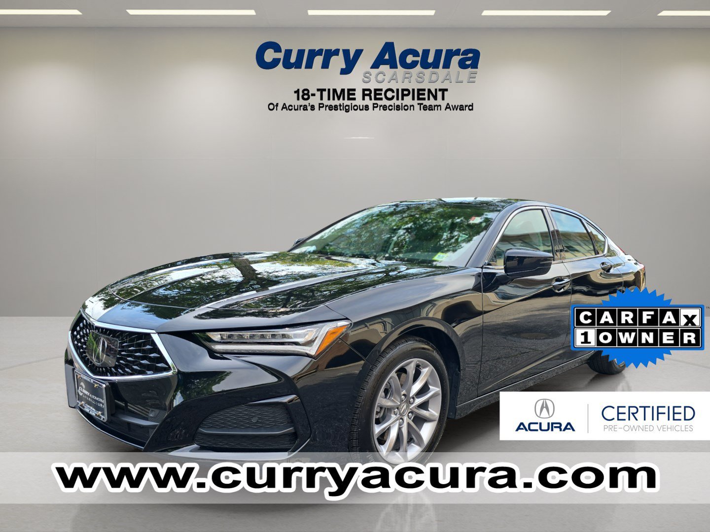 Certified Used 2023 Majestic Black Pearl Acura  image 1