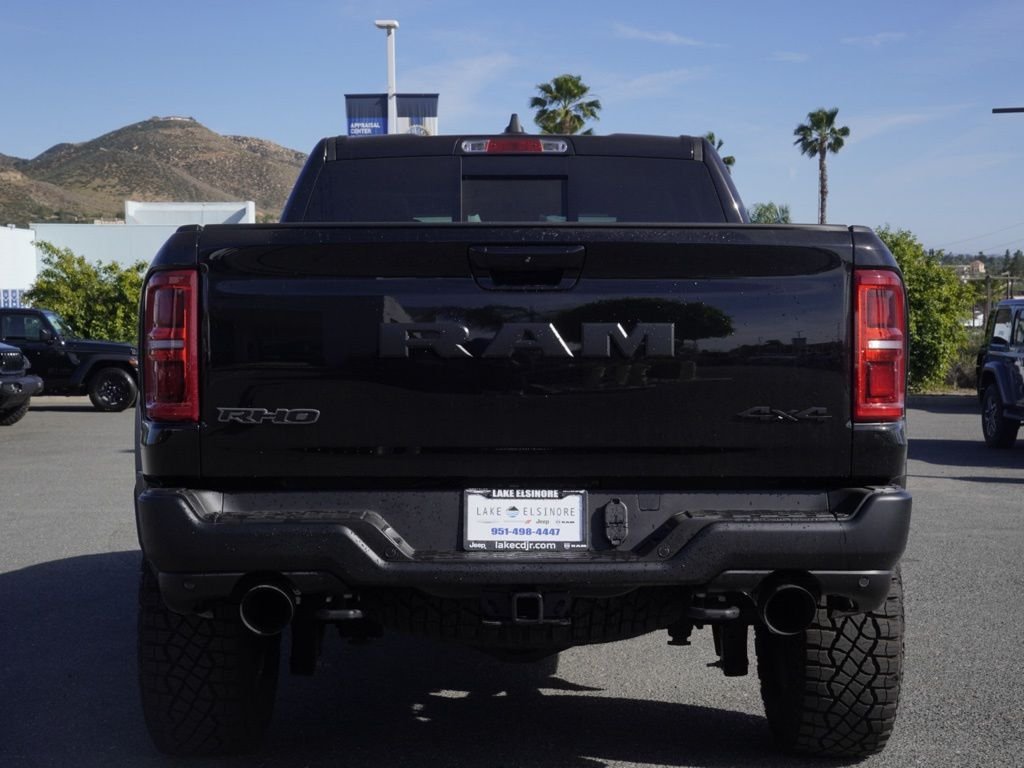 New 2026 Diamond Black Crystal Pearl-Coat Exterior Paint RAM RHO image 4