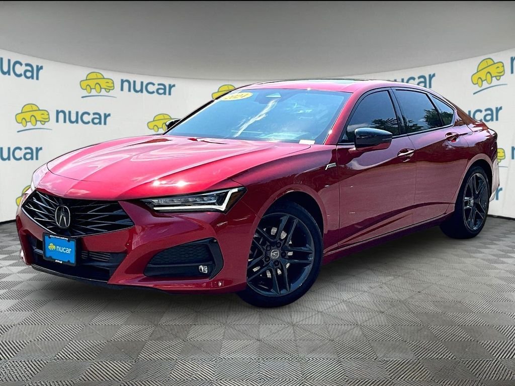 Used 2024 Red Acura A-Spec Package image 3