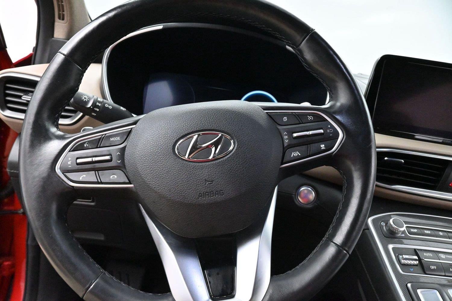 Used 2021 Calypso Red Hyundai Limited image 19