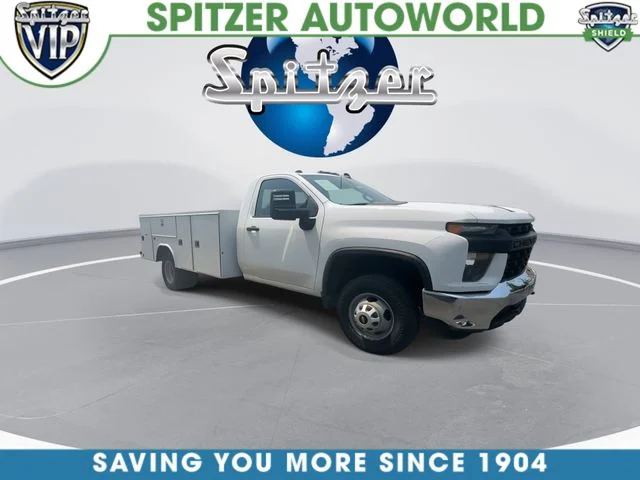 Used 2022 White Chevrolet Work Truck image 2