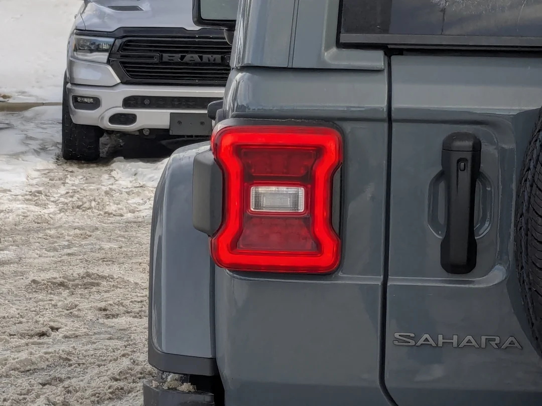 New 2026 Dark blue Jeep Sahara - - 4x4 - McKinley Leather - Body-Color Top - Alpine Audio - Technology Group & More! image 11