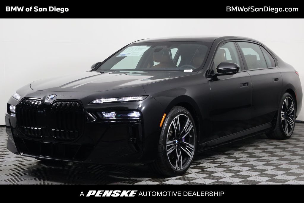 Certified Used 2024 Black Sapphire Metallic BMW xDrive60 image 1