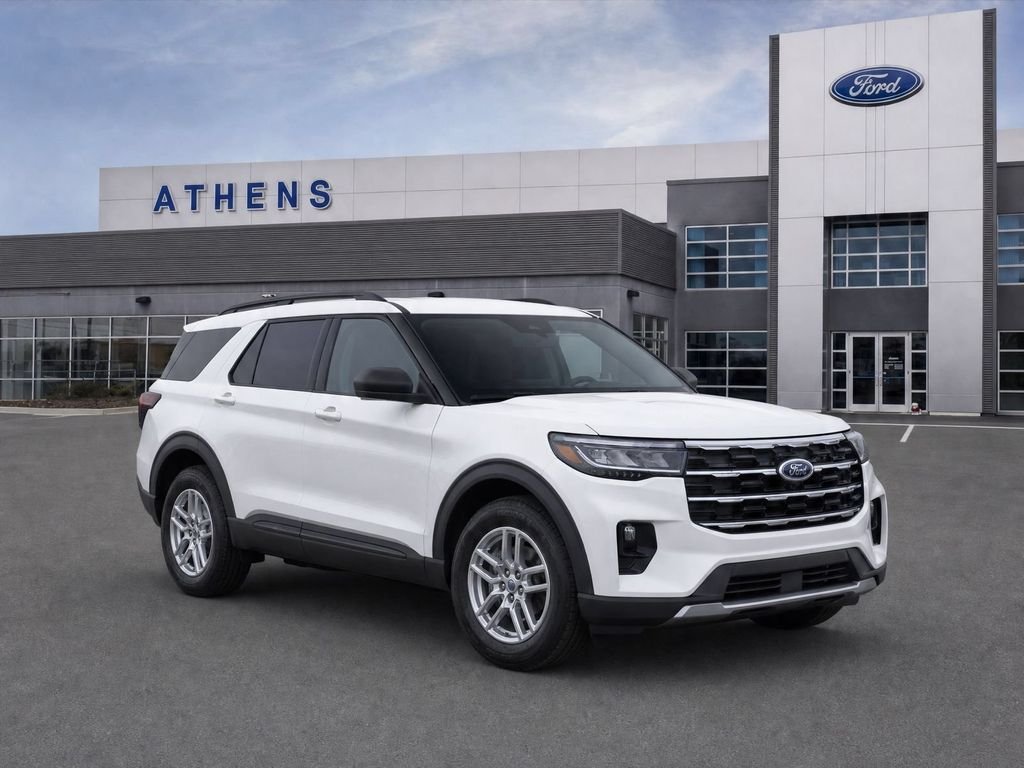 New 2026 Star White Metallic Tri-Coat Ford Active image 1