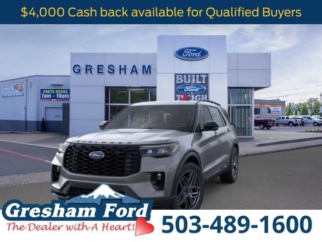 New 2026 Carbonized Gray Metallic Ford ST-Line image 2