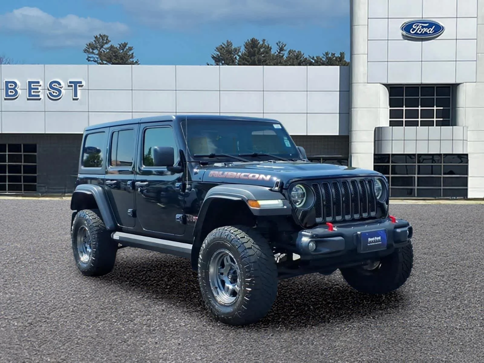 Used 2019 Black Clearcoat Jeep Rubicon image 9