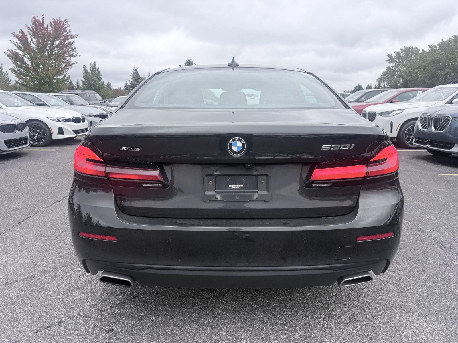 Used 2023 Black Sapphire Metallic BMW 530i xDrive image 6