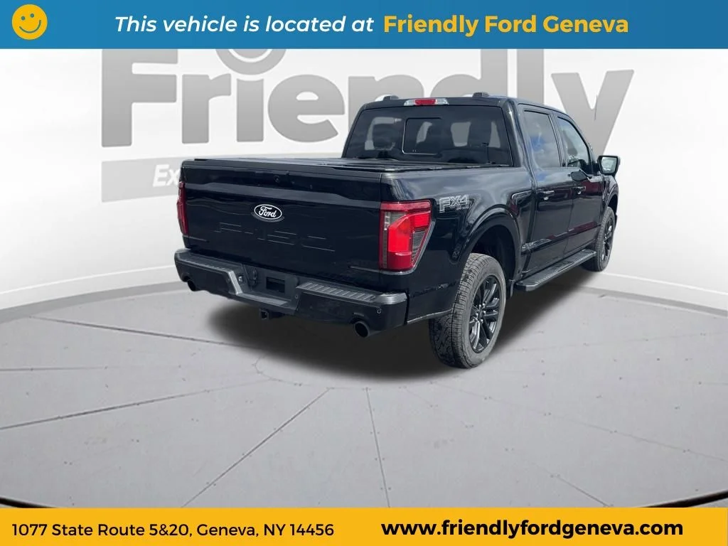 Used 2025 Agate Black Metallic Ford XLT image 41